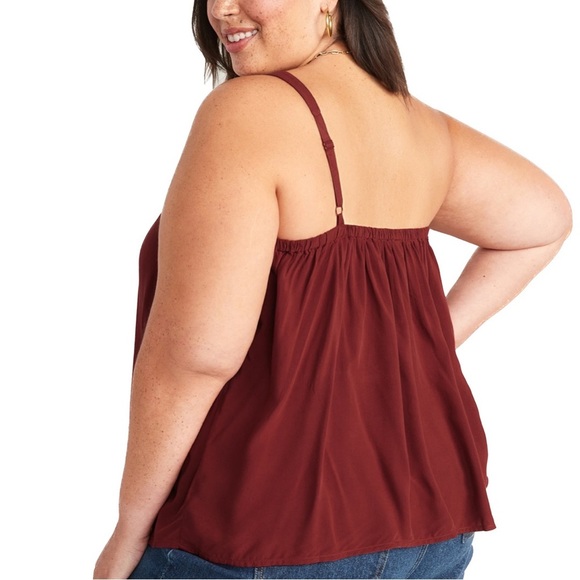 OLD Navy Soft-Woven One-Shoulder Top (N08.7) - Picture 2 of 5